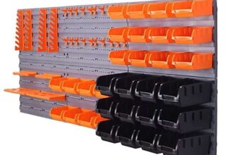 66 Piece Tool Storage Set with Wall Plates Sold & shipped by Home Online Stores Limited
