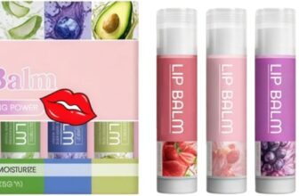 6PCS Hydrating Lip Balm,Lip Balm Gift Set,Lip Moisturiser,Lip Exfoliator,Lip Kit,Lip Butter Balm,Mini Lip Bal/m,Lipbalms Multipack,Dry Lips Treatment,Ladies Gift Sets,Moisturizing Li/p Lotion