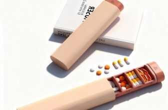 7 Day Pill Organiser Weekly Pill Box for Medication, Supplements, Vitamins & Cod Liver Oil, Soft Pink Portable & Aesthetic Tablet Container for Home, Travel & Office