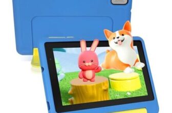 7-Inch Android 13 Kids Tablet with Parental Controls, Shockproof Case