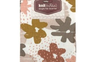 70s Floral Single Cotton Fat Quarter