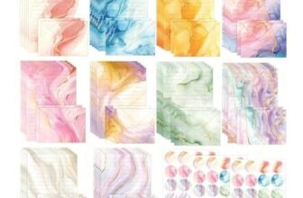 A5 Marble Letter Paper and Envelopes Set (160pcs)