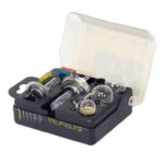 AA Compact Universal Car Bulb/Fuse Kit AA0552 – Includes Popular Halogen Bulbs H1 (448) H4 (472) H7 (499)
