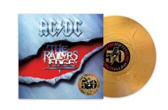 AC/DC The Razors Edge Gold Re Issue Vinyl Album