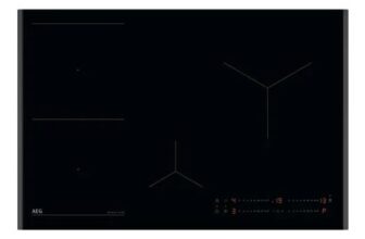 AEG 6000 Bridge TO84IB00FB 78cm Induction Hob – Black