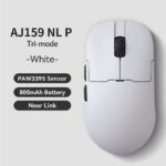 AJAZZ AJ159 NL P Tri-mode Wireless Gaming Mouse ( Nearlink / 800mAh / PixArt PAW3950 / 30000DPI / Bluetooth ) w/codeAJAZZ EU Flagship Store