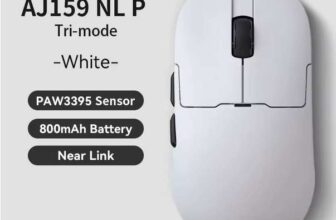 AJAZZ AJ159 NL P Tri-mode Wireless Gaming Mouse ( Nearlink / 800mAh / PixArt PAW3950 / 30000DPI / Bluetooth ) w/codeAJAZZ EU Flagship Store
