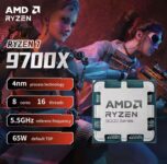 AMD Ryzen 7 9700X L332M 3.8GHz 8-Core 16-Thread R7 9700X Gaming Processor – Sold by UK Tech Authorized Store Store
