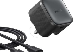 ANKER Nano 45W Fast Charging Foldable Charger Plug Plus 6ft Cable – Prime Price – Sold by AnkerDirect UK FBA