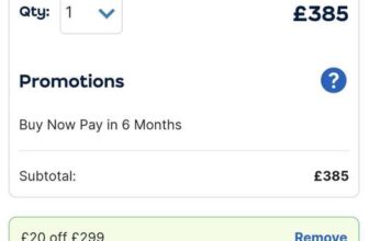 AO switch 2 385, 365 via using £20 off 399 via either dfc or coupon in