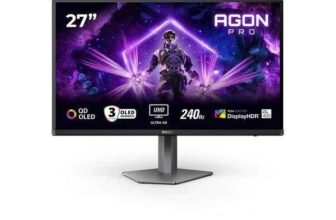 AOC AGON PRO AG276UZD 4K Ultra HD 27 Quantum Dot OLED Gaming Monitor – Never Used, Opened – W/Code – Sold by Currys Clearance