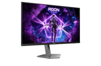 AOC AGON Pro AG276QZD2 OLED Quad HD 240 Hz 0.03 ms Height Adjustable Built-in Speakers Gaming Monitor w/ code