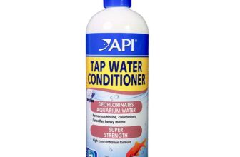 API Tap Water Conditioner Aquarium Water Conditioner Bottle, White, 473 ml