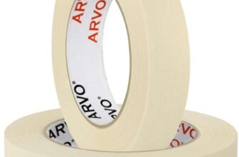 ARVO Masking Tape for Painting – 24mm x 50m – 2 Pack