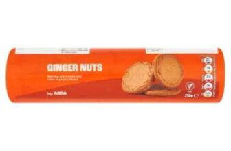 ASDA Ginger Nuts 250g 250g
