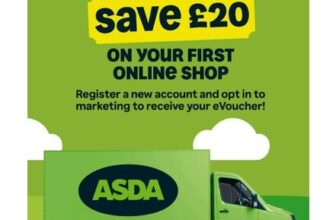 ASDA Groceries £20 Off First Order Of £60 Or More – 15,000 Available