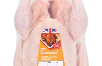 ASDA Succulent Extra Large Chicken (Typically 2.1KG)