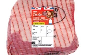 ASDA Tender Medium Beef Roasting Joint (1 Kg)