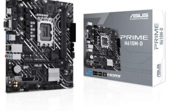 ASUS PRIME H610M-D (Socket 1700/H610/DDR5/S-ATA 6Gb/s/Micro ATX)