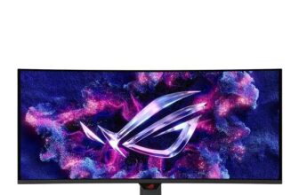 ASUS ROG STRIX XG34WCDG – 34 QD-OLED WQHD (3440×1440), 175Hz, 0.03ms, USB-C & HDMI 2.1, Neo Proximity Sensor Curved Monitor – with code
