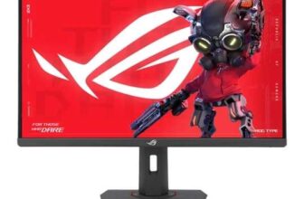 ASUS ROG Strix 27 4K 160Hz FreeSync Premium IPS Gaming Monitor w/ Free Kettle Lead Power/PSU Cable UK