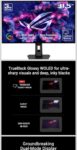 ASUS ROG Strix OLED XG32UCWMG monitor, 32 4K TrueBlack Glossy, Dual Mode, 4K240Hz, FHD480Hz, 0.03ms
