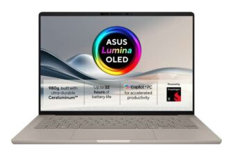 ASUS Zenbook A14 UX3407QA CoPilot PC, 14 WUXGA OLED, Snapdragon X1-26-100, 16GB RAM, 1TB SSD, Windows 11 Laptop