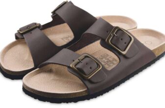 AVENUE Mens Footbed Sandals – Size 7-12