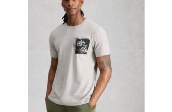 Abersoch Bike Print Graphic Tee