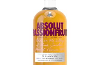 Absolut Passionfruit Flavoured Swedish Vodka, 70cl