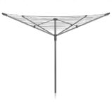 Addis 50m 4 Arm Rotary Airer 20 Pegs Cover