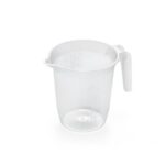 Addis Plastic 1 Litre Measuring Jug with Handle, Clear