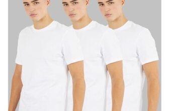 Adidas Mens Comfort Flex Cotton Three Pack Crew Neck T-Shirts White