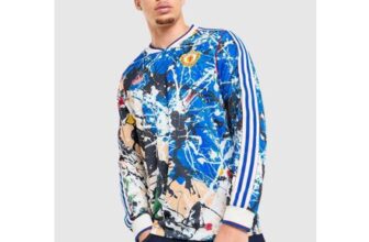 Adidas Originals Manchester United FC X the Stone Roses Long Sleeve Shirt
