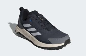 Adidas Terrex Mens Anylander Hiking Shoes – Blue Or Black – Free C&C