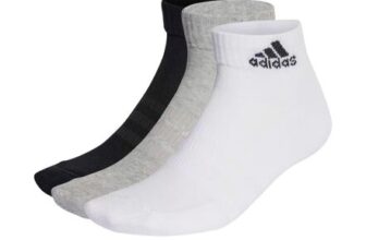 Adidas Unisex Cushioned Sportswear Ankle Socks 3 Pairs Ankle Socks