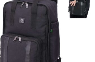 Aerolite 40x20x25cm Ryanair Cabin Backpack 20L Eco-Friendly with Carry Pouch (£14.99 45x36x20), Sold by Packed Direct