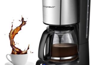 Aigostar Programmable Drip Coffee Maker
