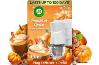 Air Wick Plug-in Diffuser Kit, Pumpkin and Winter Spice