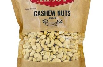 Aksoy Premium Quality Cashews 750g Natural, Raw, and Fresh