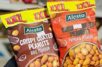 Alesto XXL Crispy Coated Peanuts Assorted BBQ/Paprika 250g (Instore)