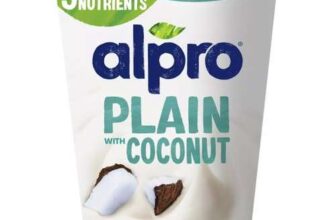 Alpro Soya Yoghurt Alternative, Coconut /Plain / Greek Style/ Vanilla 500g