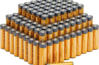Amazon Basics 100-Pack AA Alkaline High-Performance Batteries, 1.5 Volt, 10-Year Shelf Life (£13.27 S&S)