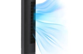 Amazon Basics 28 Oscillating Tower Fan