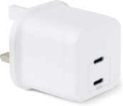 Amazon Basics 35W Dual Port USB C Fast Charger