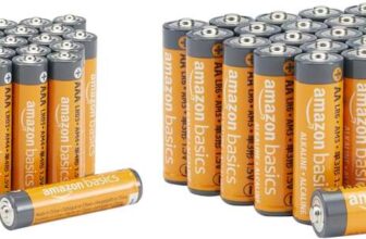 Amazon Basics 48-Pack AA & AAA High-Performance alkaline Batteries Value Pack – 24 AA Batteries and 24 AAA Batteries, 1.5 Volt, 10-Year