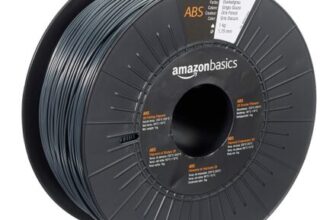 Amazon Basics ABS Filament 1.75 Mm Dark Gray 1 Kg