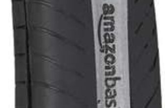 Amazon Basics Soft Grip Retractable Box Cutter with 3 Replaceable Blades, Black/Silver (£6.55 for 4)