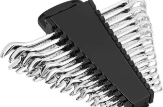 Amazon Brand – Denali Wrench Set with Holder, 14 Pieces 1/4-1 Inch (60 – 250 mm)