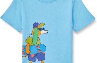 Amazon Essentials Boys Short-Sleeve T-Shirt 100% Cotton – 8 Years